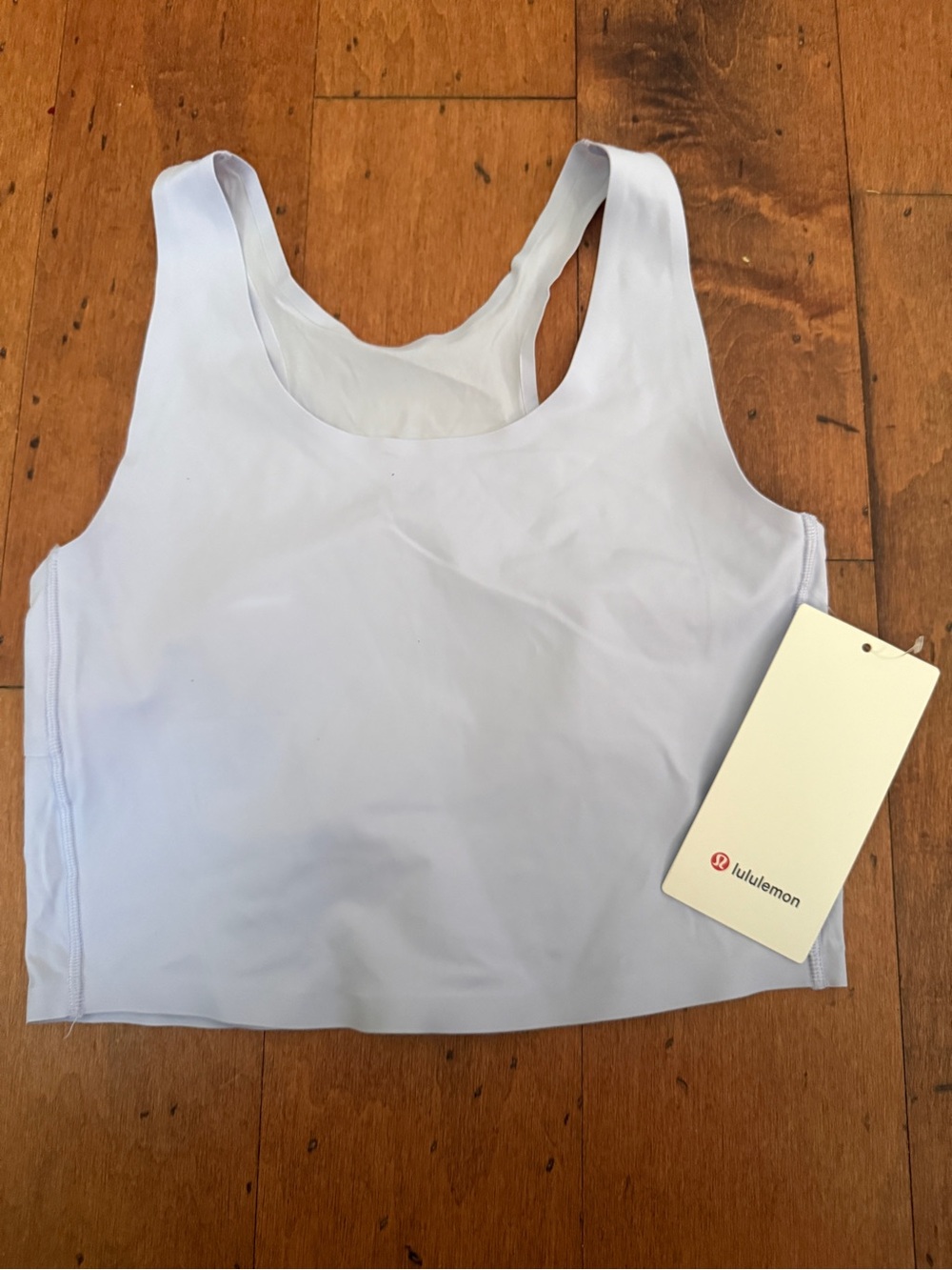 🍋🍋lululemon athletica Fast and Free Tank Top Light-serene blue colorway, sz S - Picture 5 of 8